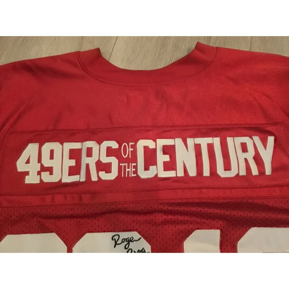 Rare Vintage SF “49ers of the Century” Jersey Jerry Rice Signed Sz 54 NO COA